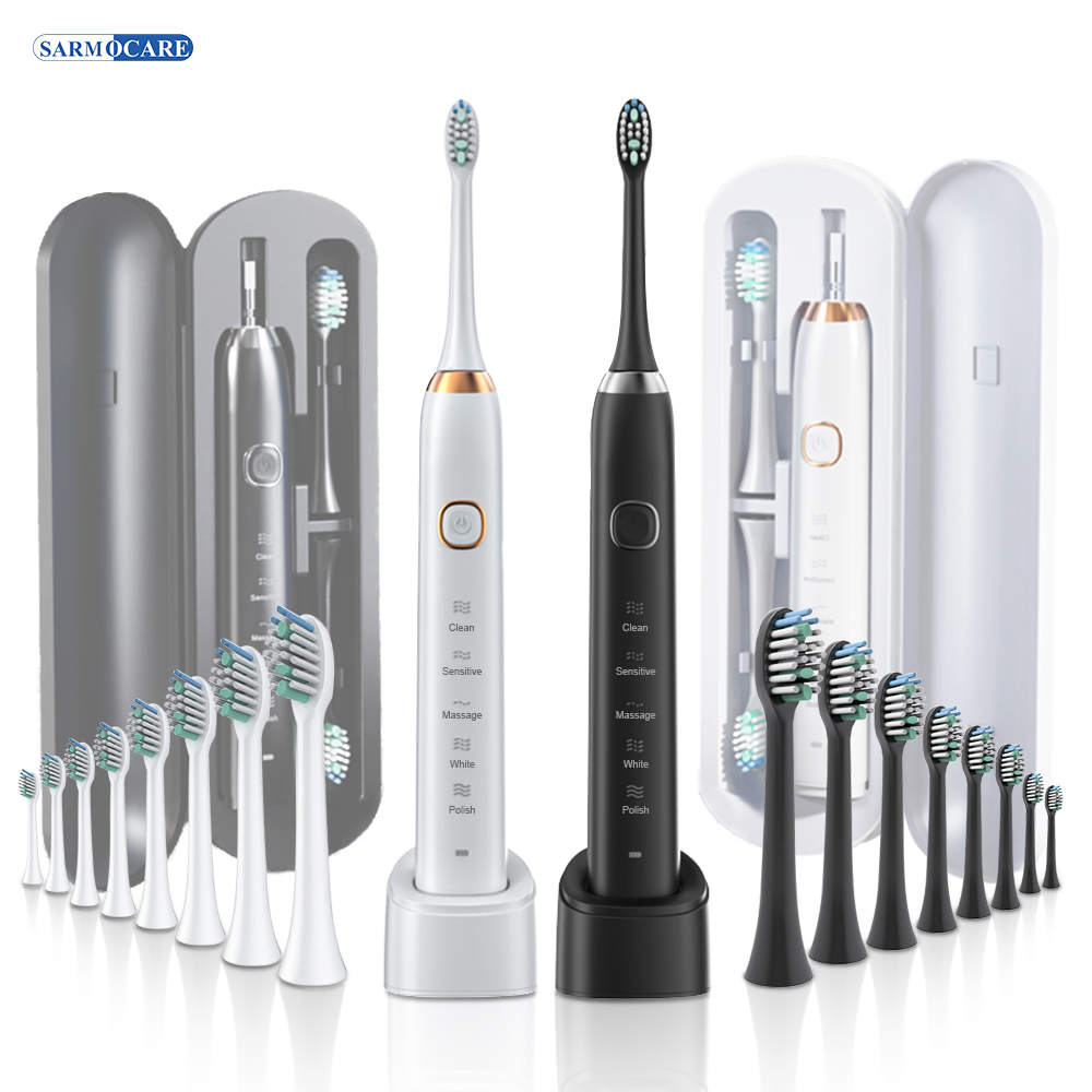 Teeth Whitening Or Tooth Whitening - Escova de dentes elétrica sônica, 8