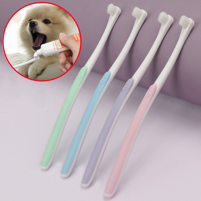 Teeth Whitening Brush - Escova de dentes para cães, escova