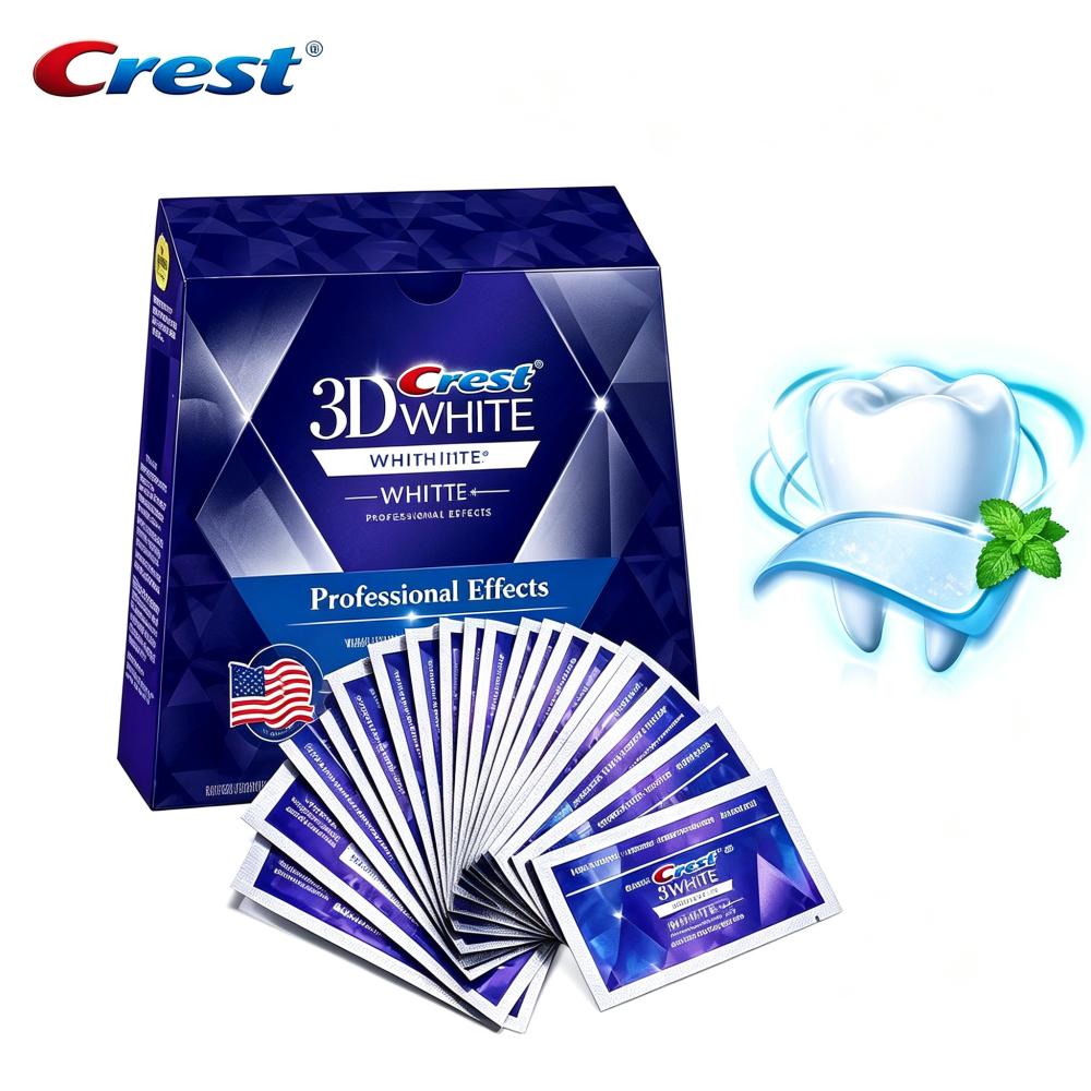 Teeth Whitening Effects - Crest 3D White: Tiras para Clareamento