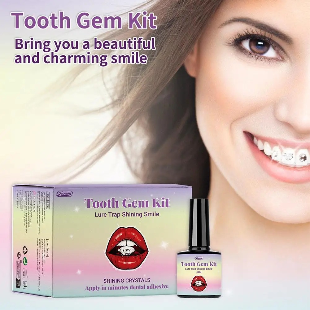 Tooth Gem Kit - Kit DIY de Joias Dentais: Pedras