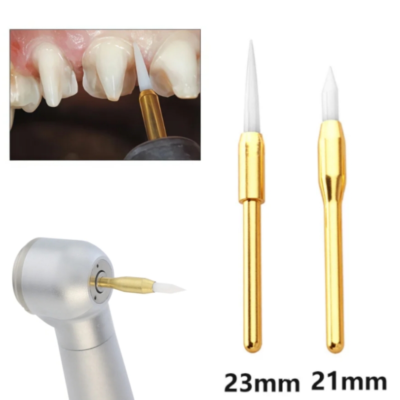 Teeth Whitening Gum - Dental macio trimmer burs cirúrgico retração
