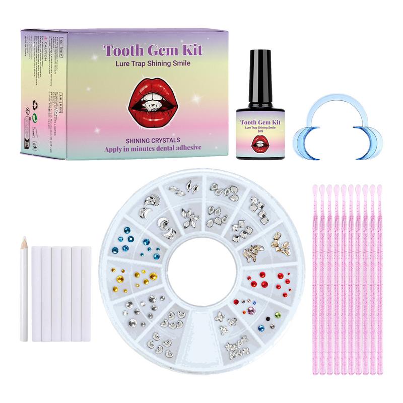 Tooth Gem Kit - Kit Cristais Dentes e Diamantes para