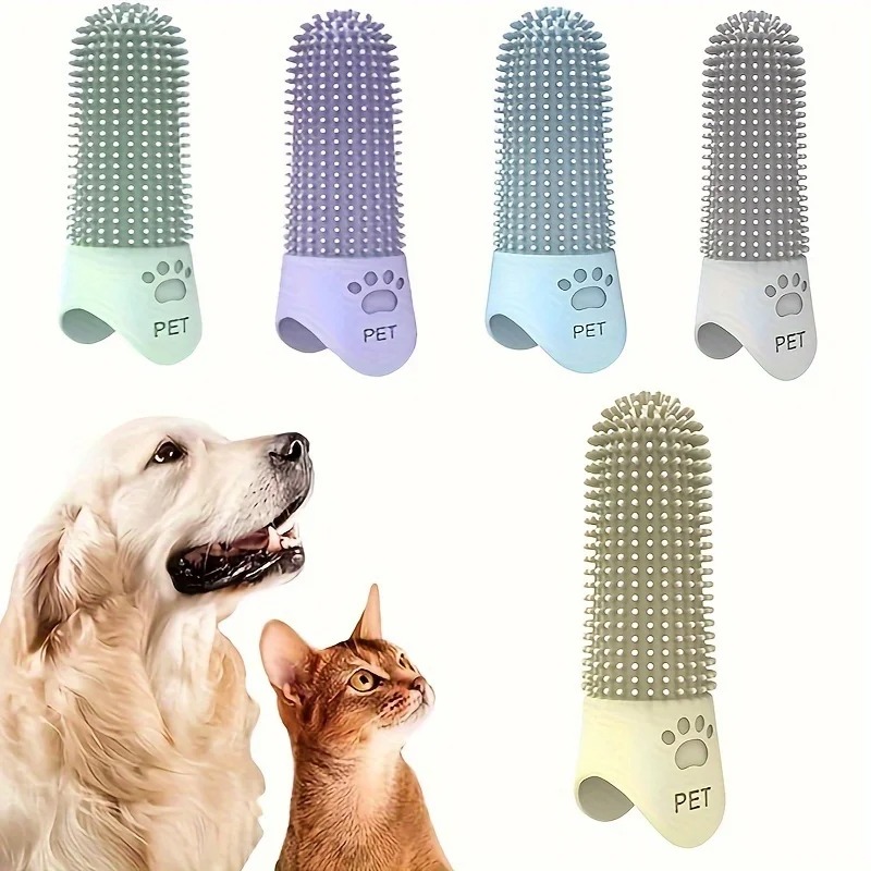 Teeth Whitening Brush - Escova de Dentes para Cães em