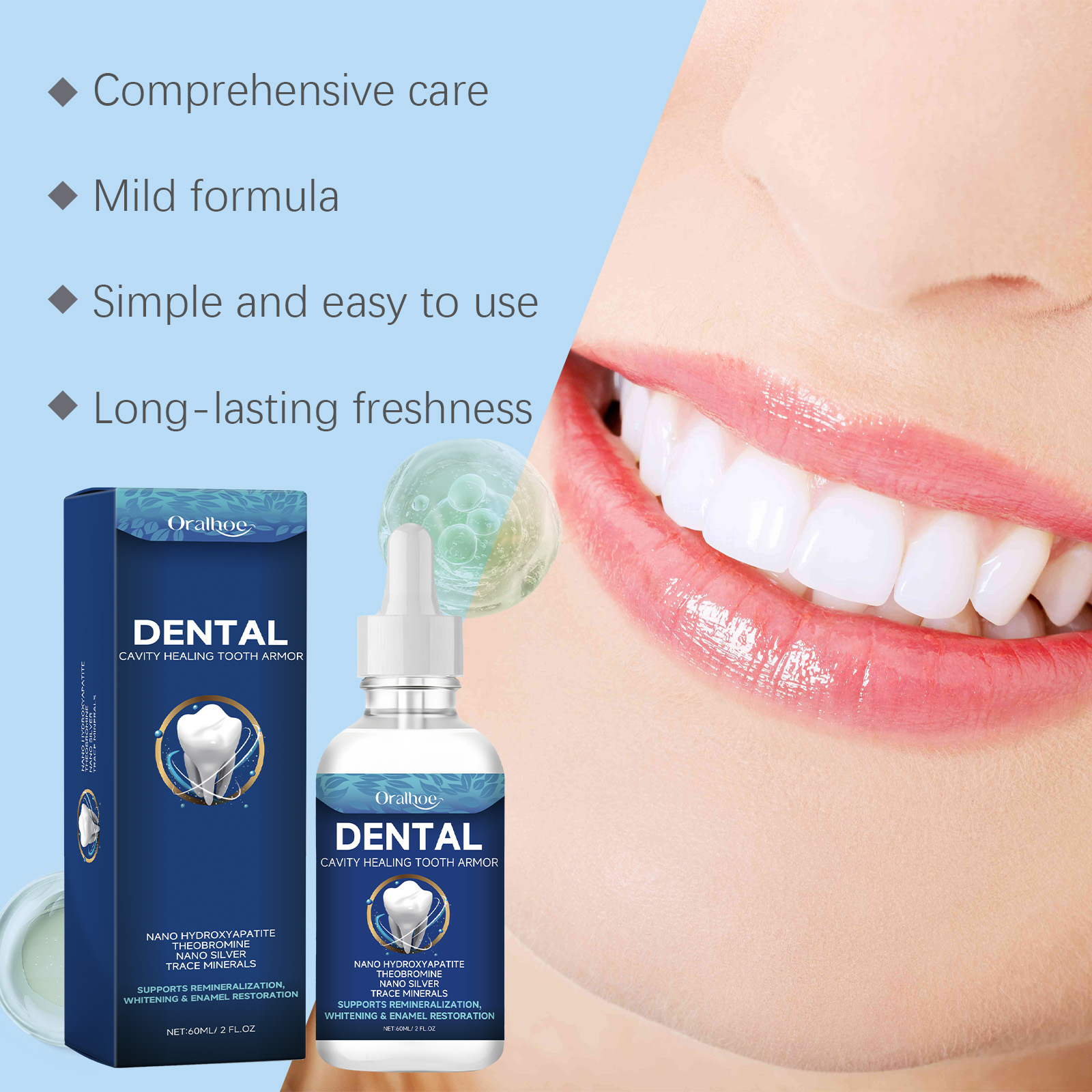 Sérum Líquido Clareador de Den - Teeth Whitening Gum avaliação e preço