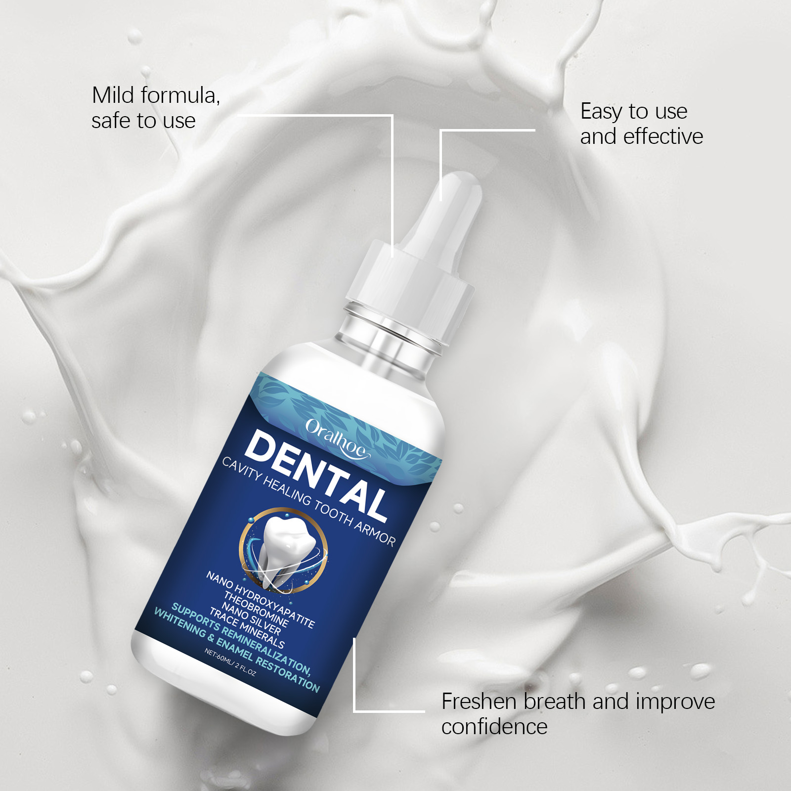 Sérum Líquido Clareador de Den - Teeth Whitening Gum avaliação e preço