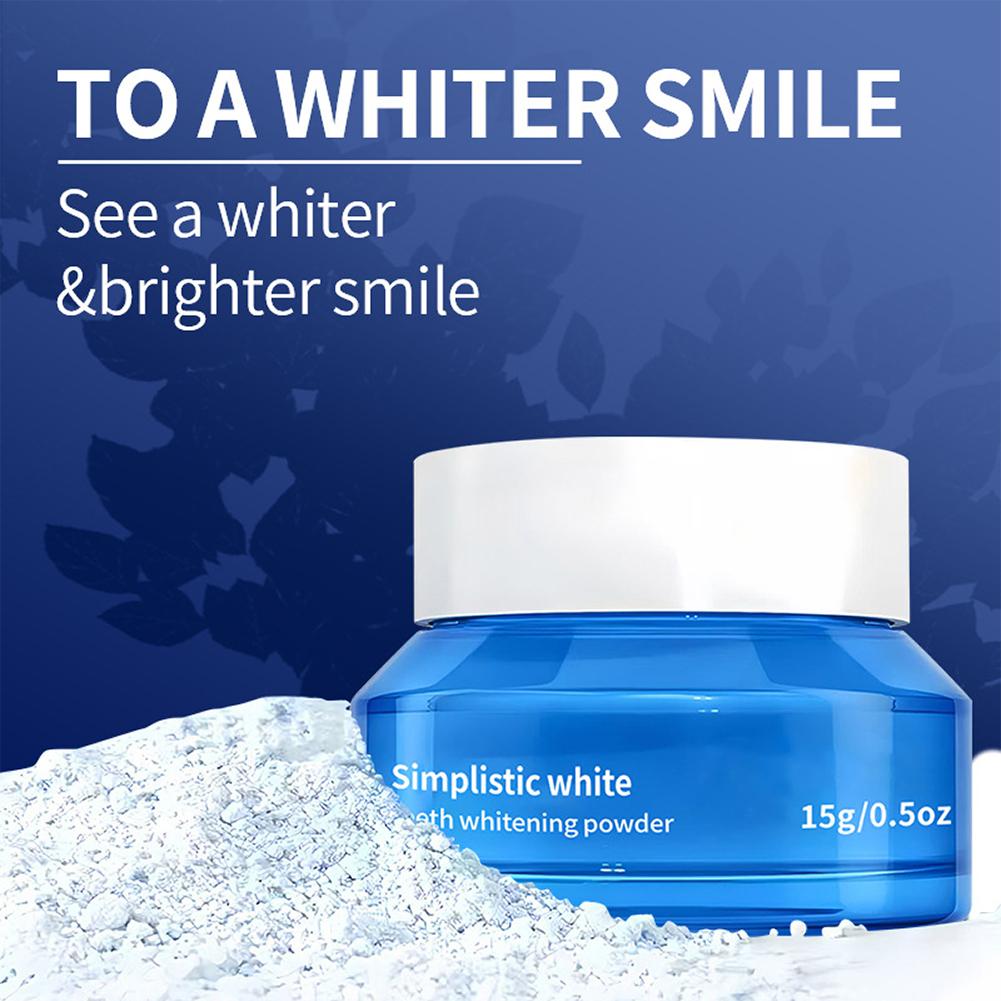 Pó Clareador de Dentes Branco  - Teeth Whitening Q&M avaliação e preço