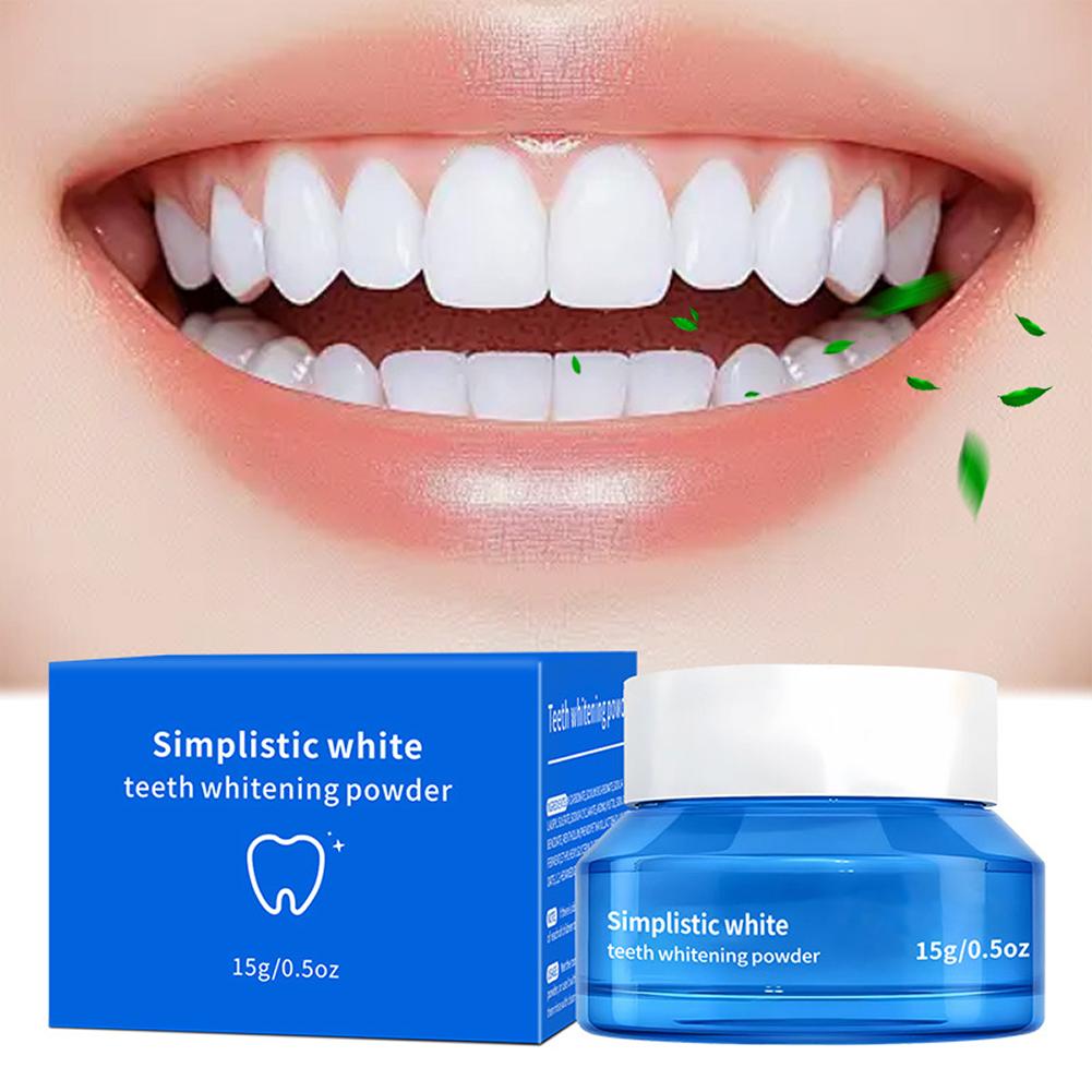 Pó Clareador de Dentes Branco  - Teeth Whitening Q&M avaliação e preço