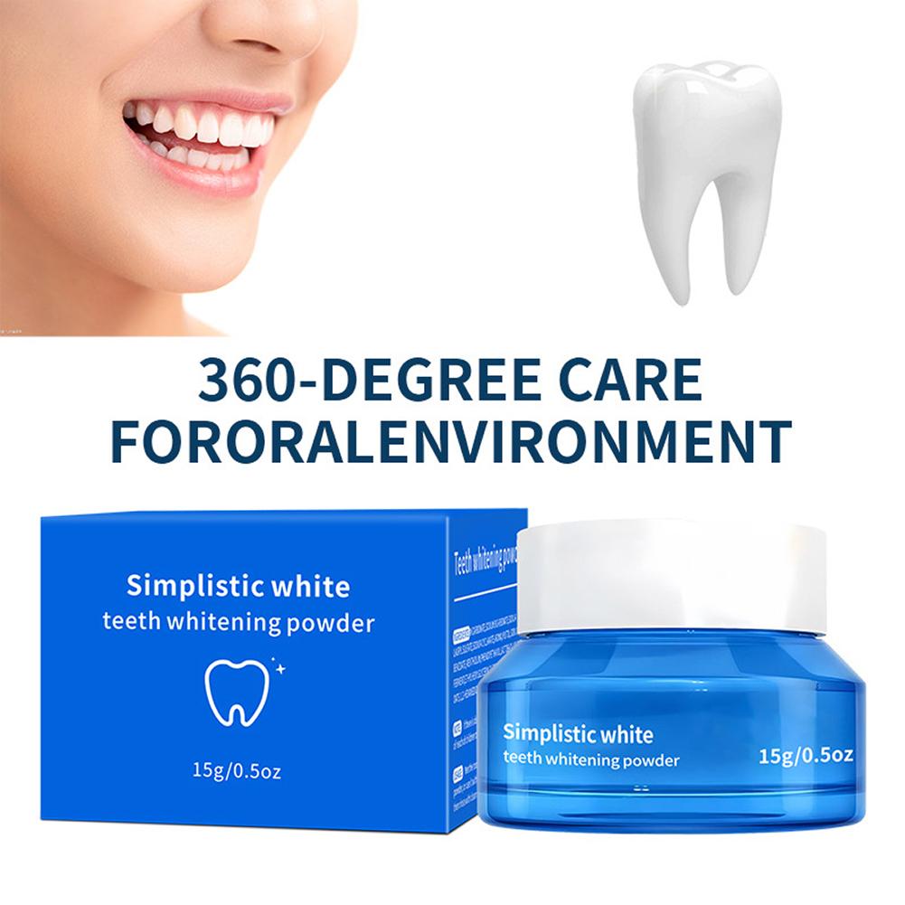 Pó Clareador de Dentes Branco  - Teeth Whitening Q&M avaliação e preço