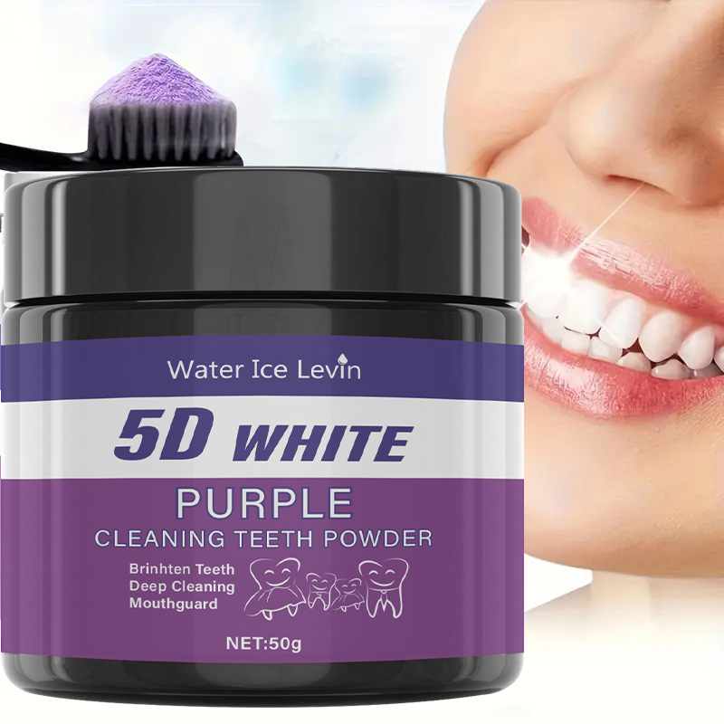 Pó de Limpeza Dental 5D Branco - Teeth Whitening Baking Soda avaliação e preço