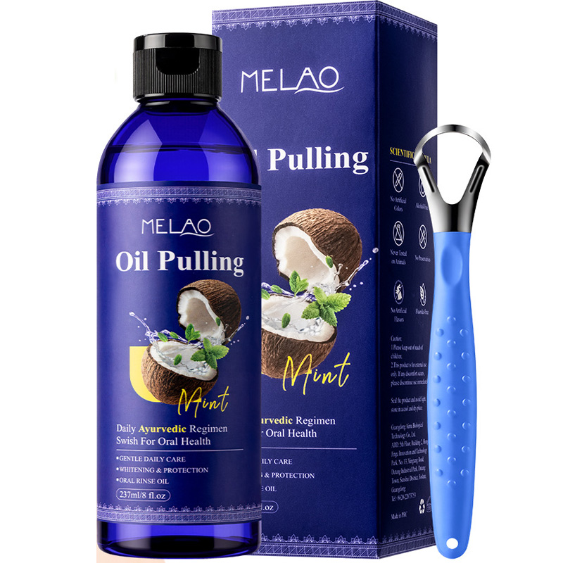 Enxaguante Bucal de Óleo de Co - Teeth Whitening Oil Pulling avaliação e preço