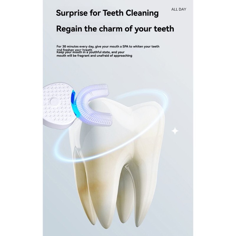 Escova de dentes elétrica em f - Teeth Whitening Gum avaliação e preço