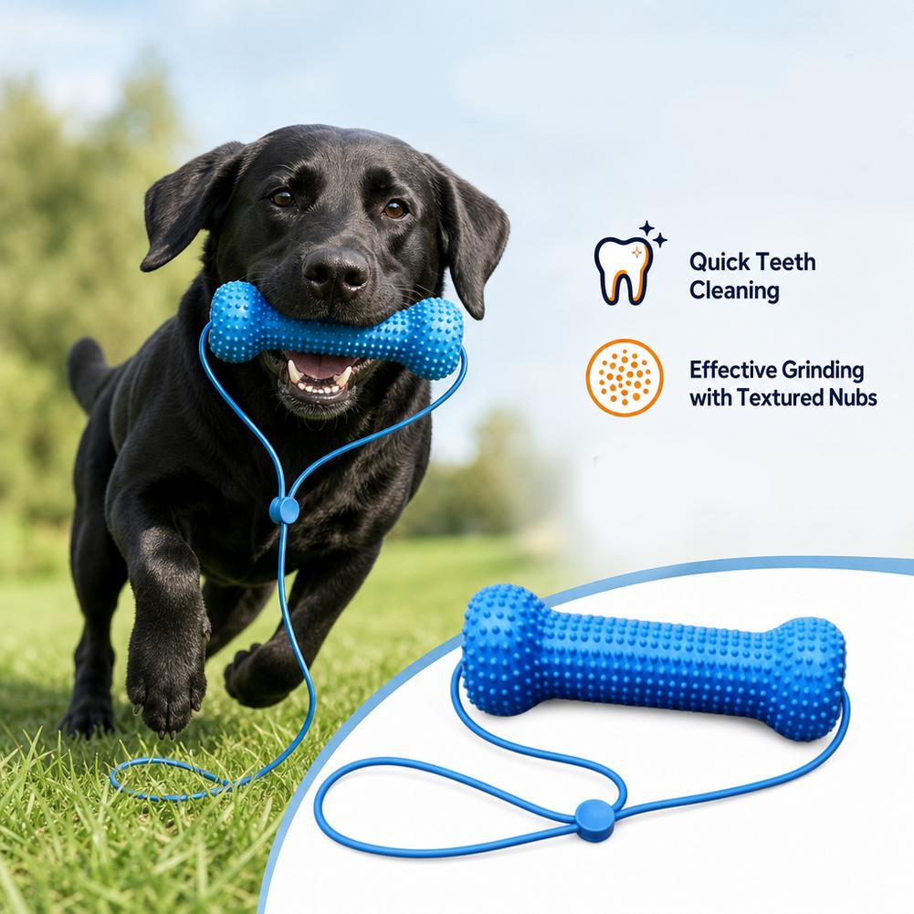 Brinquedo de Morder para Pets: - Teeth Whitening Brush avaliação e preço