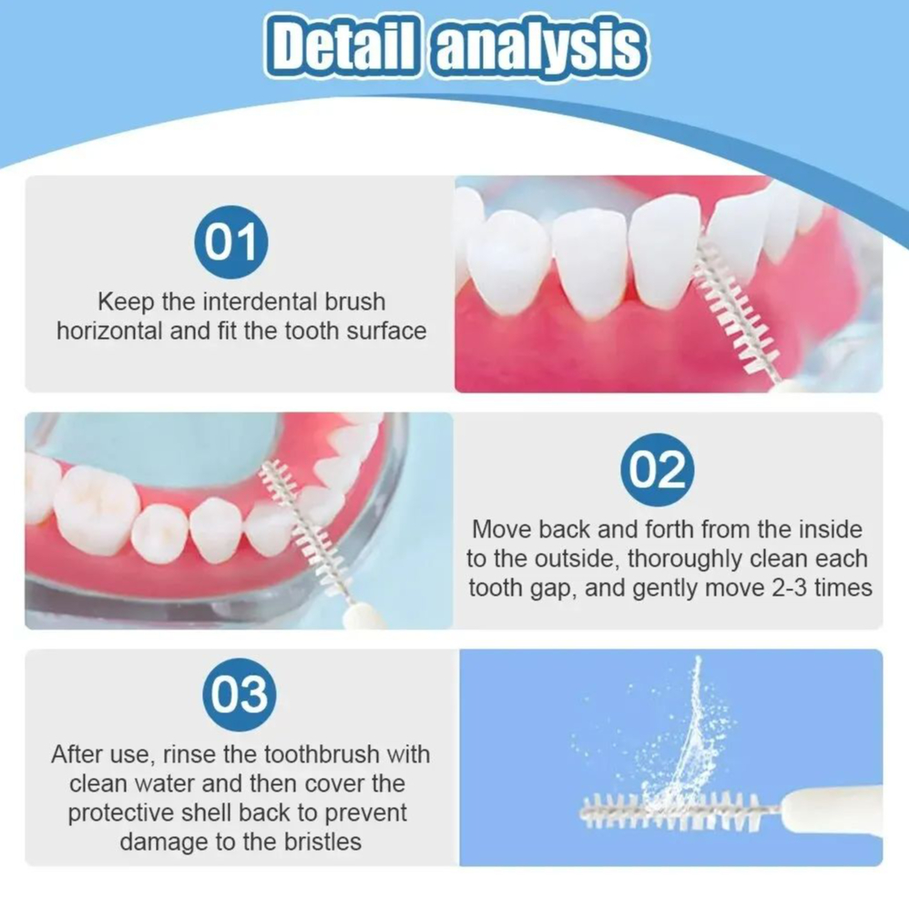 Caixa de escova interdental es - Teeth Whitening Brush avaliação e preço