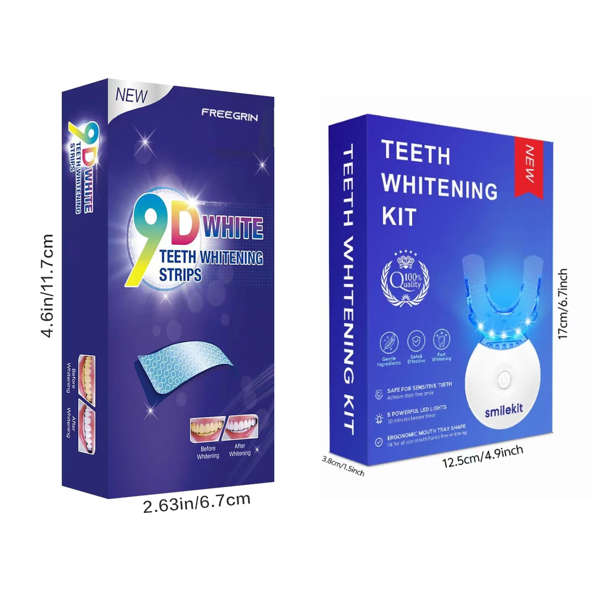 Kit de branqueamento de dentes - Teeth Whitening Gum avaliação e preço