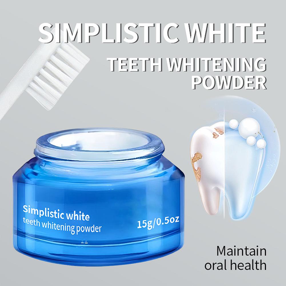 Pó Clareador de Dentes Simplif - Teeth Whitening Q&M avaliação e preço