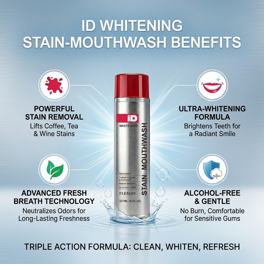 Enxaguante Bucal Clareador His - Teeth Whitening With Peroxide avaliação e preço