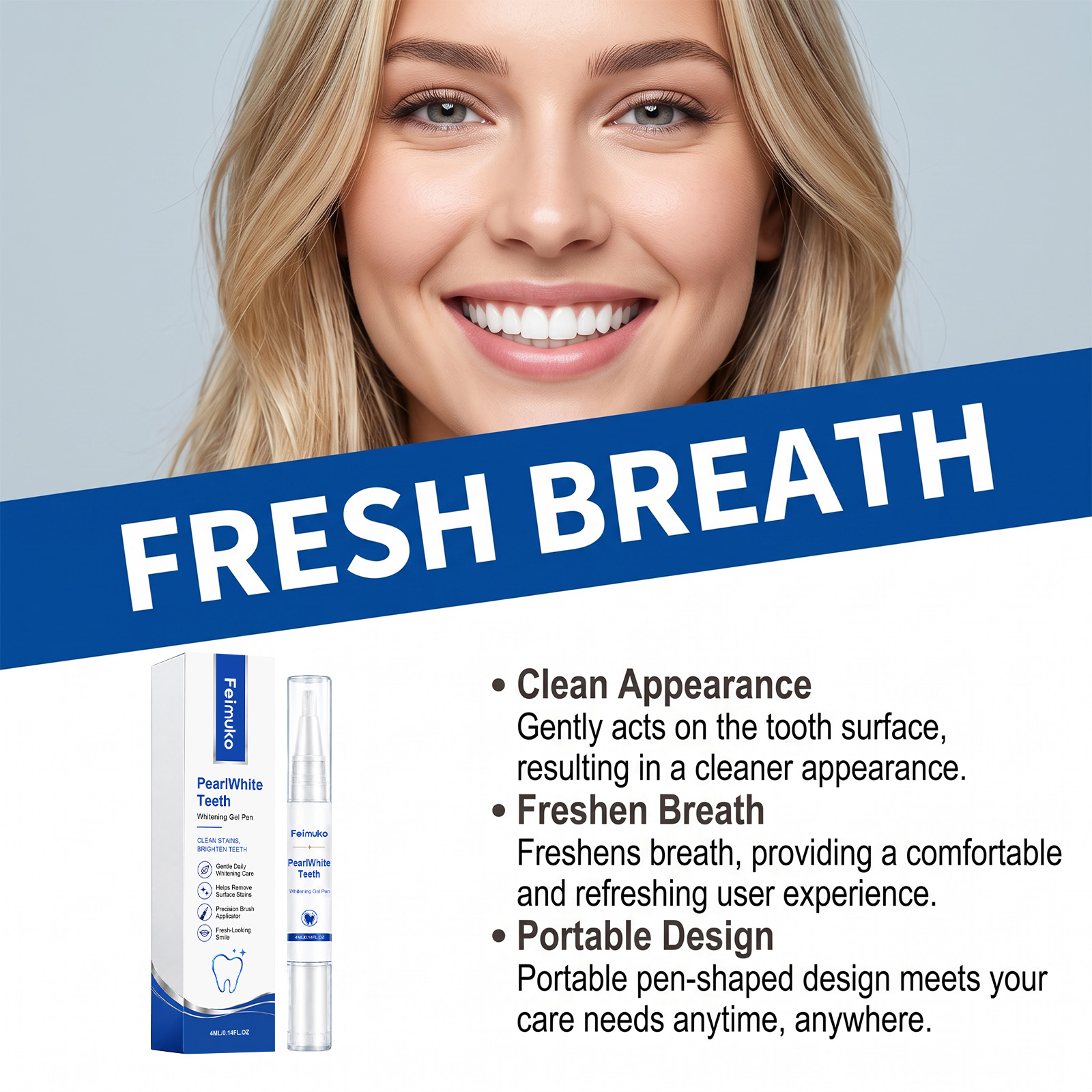 Caneta de Gel Clareador Dental - Teeth Whitening With Peroxide avaliação e preço