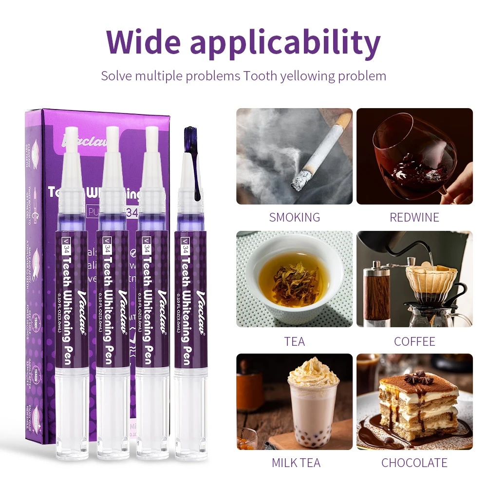 Caneta de Gel Clareadora de De - Teeth Whitening With Peroxide avaliação e preço